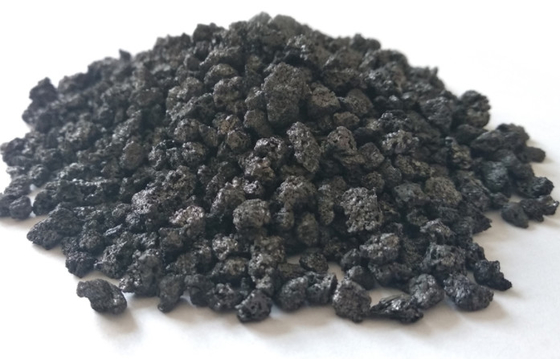 নিম্ন S এবং N ক্যালসাইন্ড পেট্রোলিয়াম কোক, 98.5% কাঁচা পেট কোক 1-10 মিমি আকার